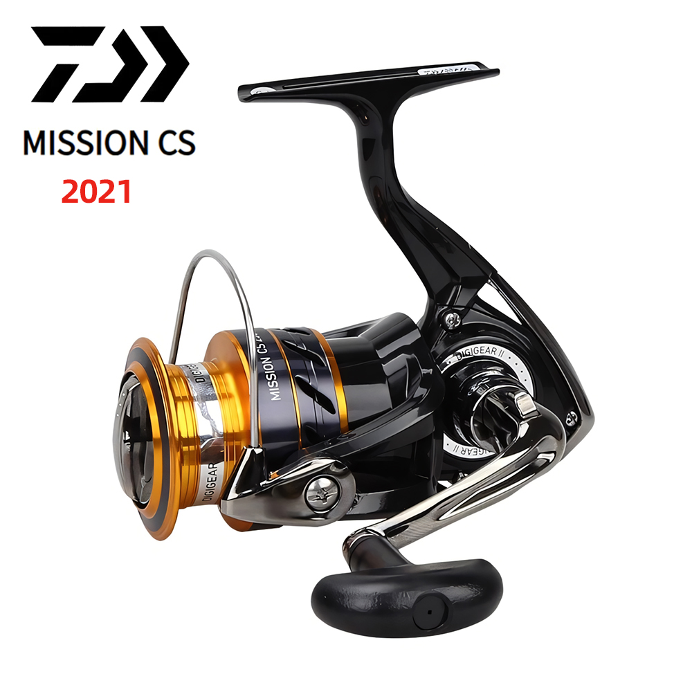 Daiwa Reel Bg - 新型ダイワ2021ミッションCSスピニングフィッシングリール2000-4000新サイズABS機械加工アルミスプール2KG-6KGパワー3+1BB