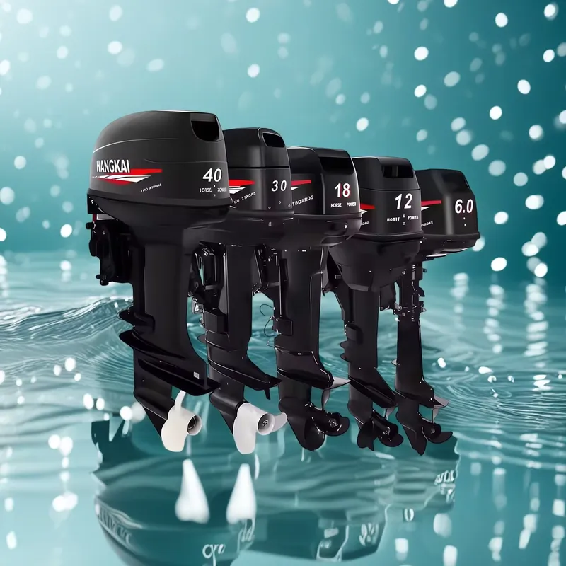 Fishing Boat Outboard Motor - 6馬力、12馬力、18馬力、30馬力、40馬力 2ストローク船外機 ショートシャフト・ロングシャフト エンジン 釣り船・マリンウォータースポーツ用