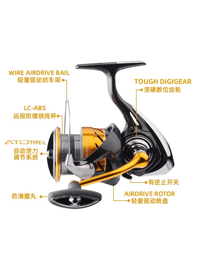 DAIWA-REVROS cs ltスピニングフィッシングリ - Daiwa Reel Bg のレビューと価格