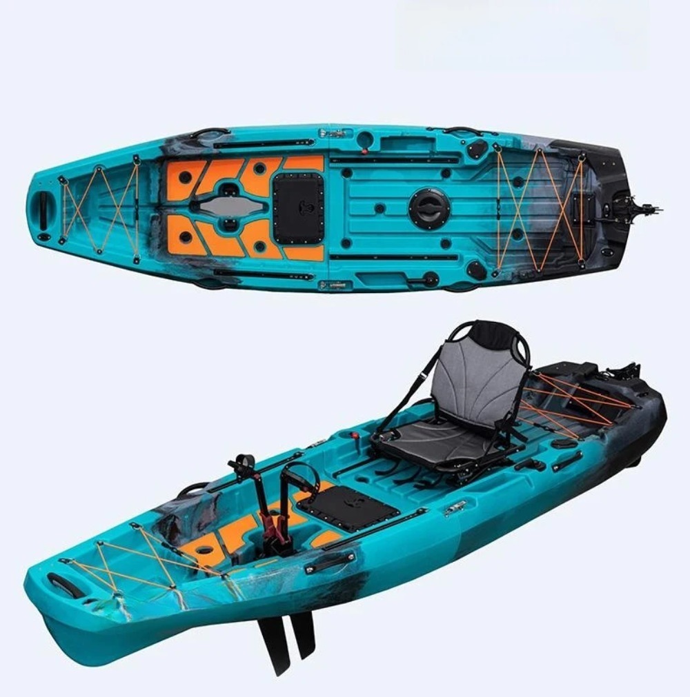 モジュール式カヤック、エンジン付きフィッシングボートカヌー、 - Fishing Boat Seat のレビューと価格