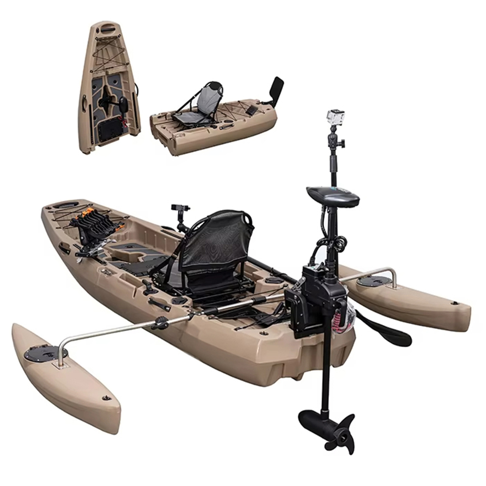 モジュール式カヤック、エンジン付きフィッシングボートカヌー、 - Fishing Boat Seat のレビューと価格