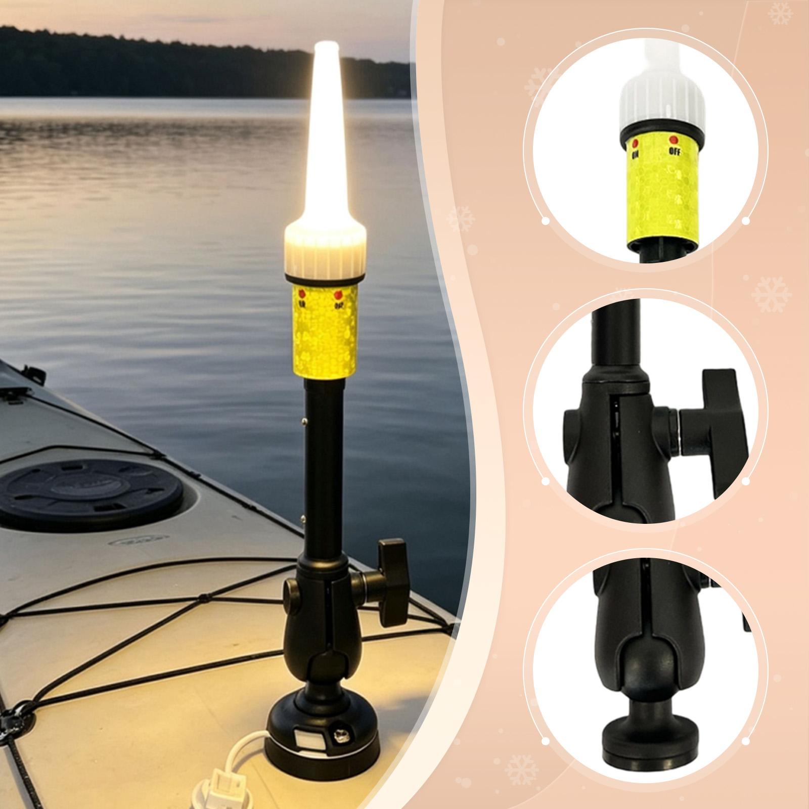 カヤックライト ポータブルカヤックアクセサリー 360度回転 - Fishing Boat Paddle のレビューと価格